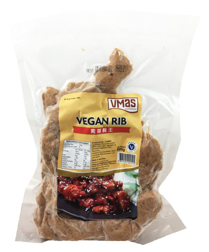 VMAS Vegan Rib (Not_Pork) 600g - Click Image to Close